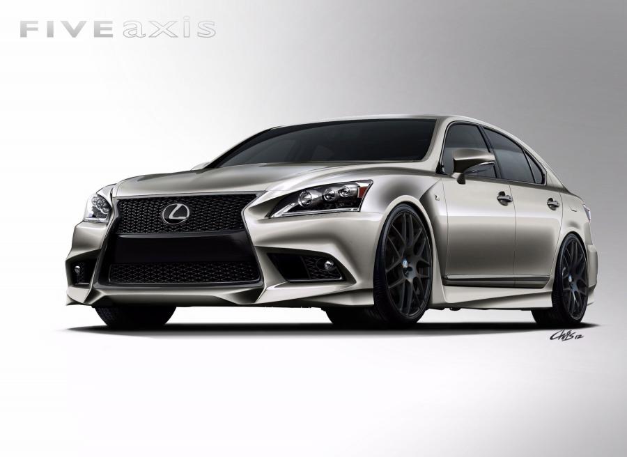  Lexus LS460 F-Sport by Five Axis 2012 года  (фото 5 из 7)